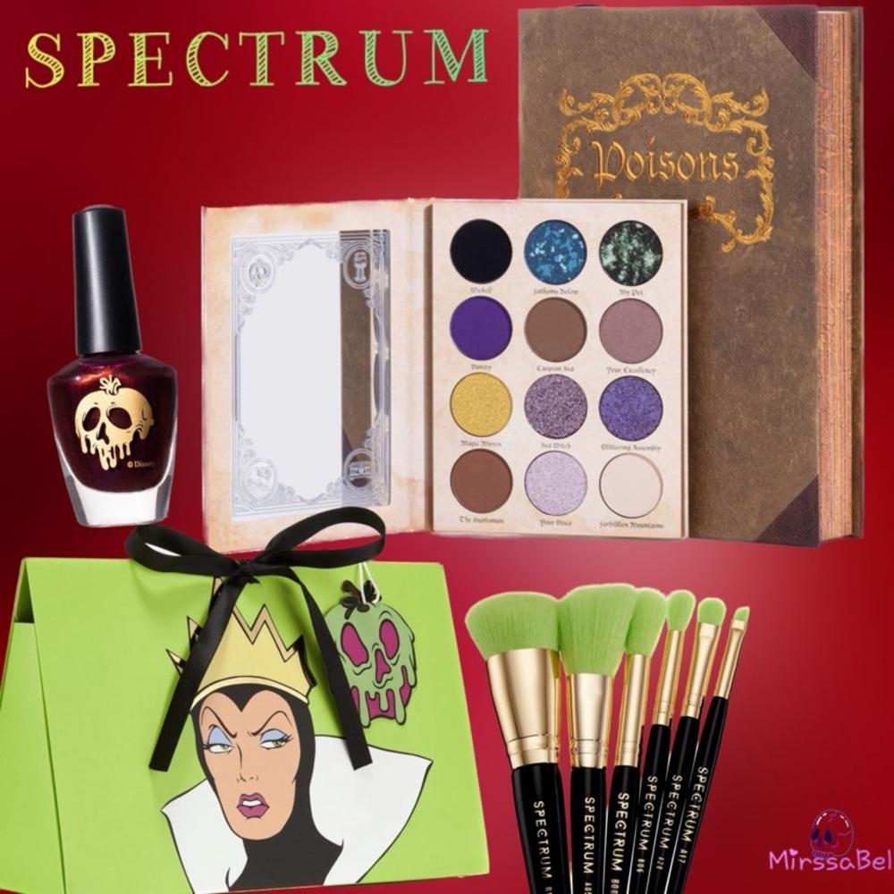 SPECTRUM / BESAME COSMETICS -EVIL QUEEN BUNDLE